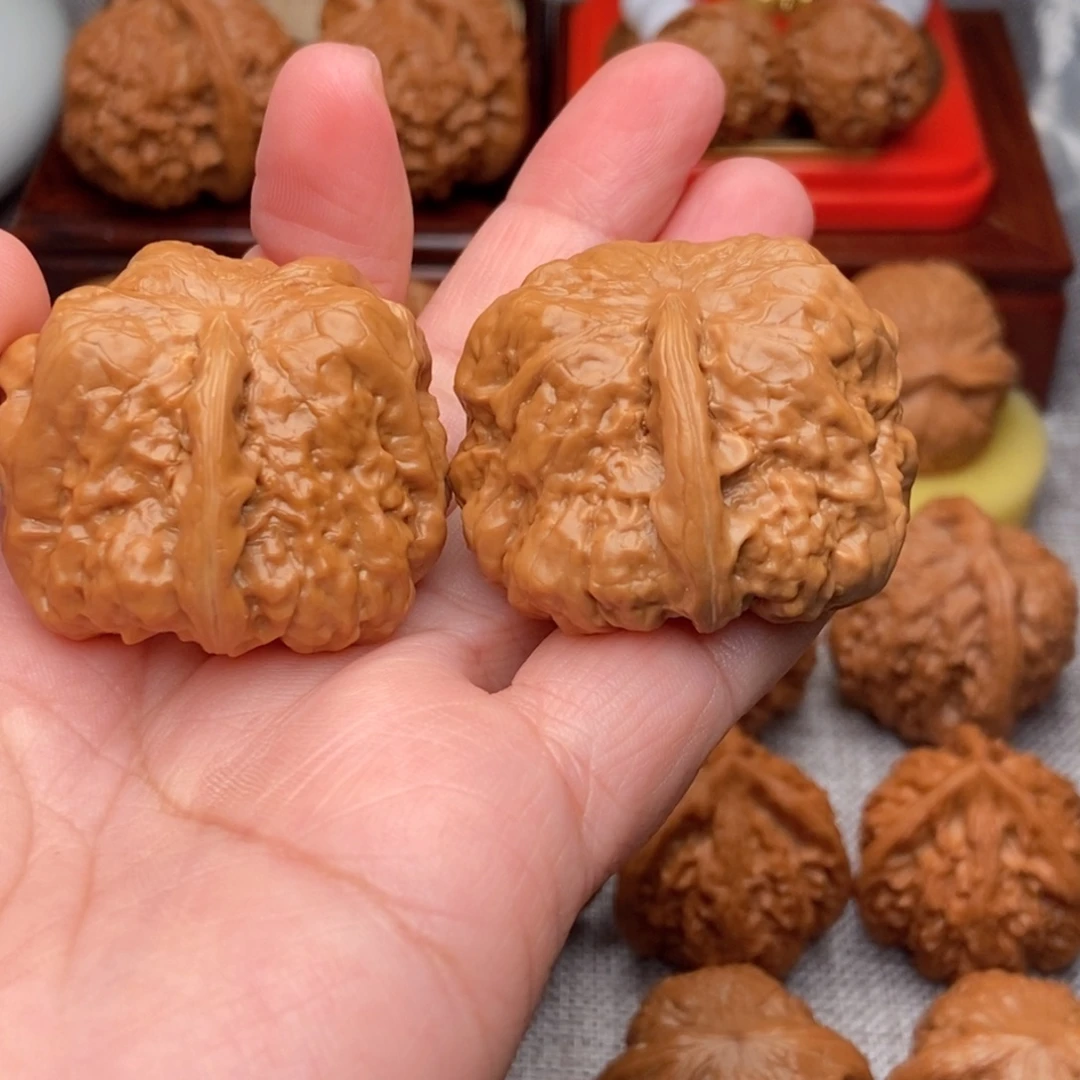 文玩核桃把件39精品蛙一帆风顺