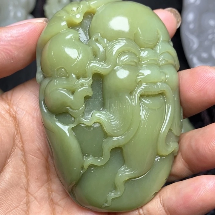 颈饰未镶嵌和田玉