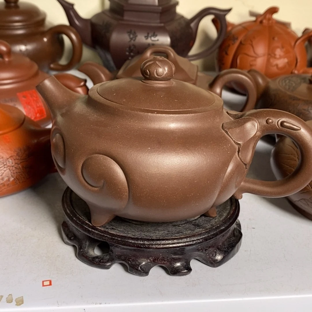 茶壶紫泥原矿手工228