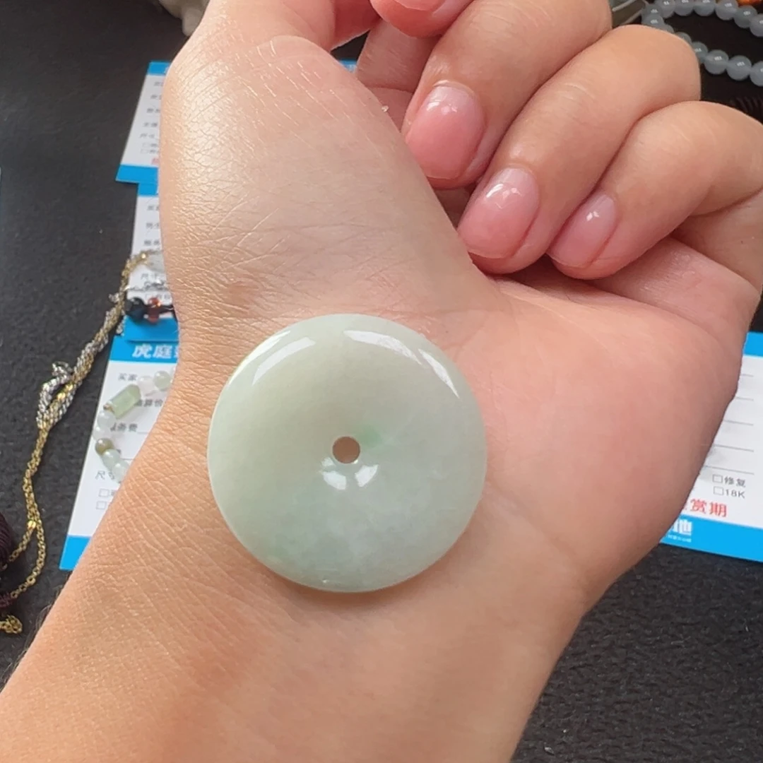 翡翠未镶嵌颈饰紫**摘天然A货缅甸翡翠