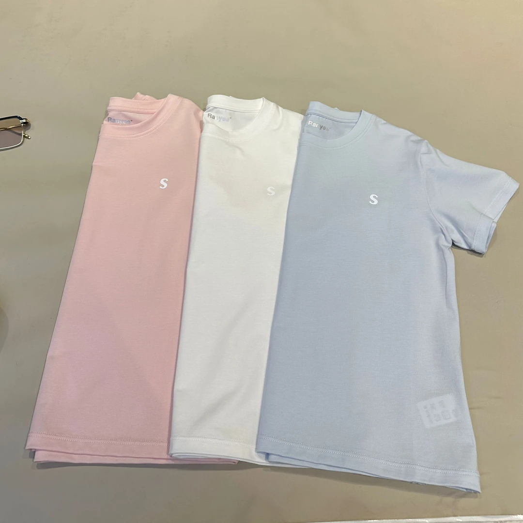 断码清仓儿童夏装舒适柔软面膜夏季短袖T恤纯色中大童半截袖上衣