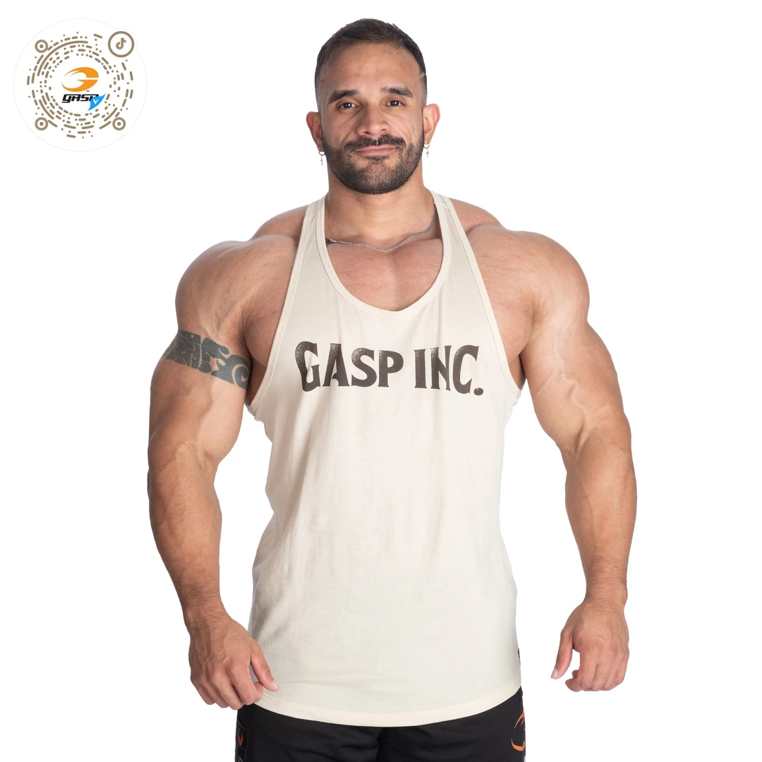 GASP Essential T-Back ETB健身运动出街背心夏季透气无袖 221036