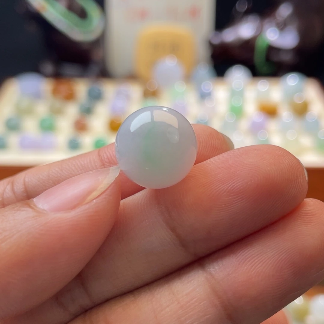 翡翠散珠13.3 圆珠