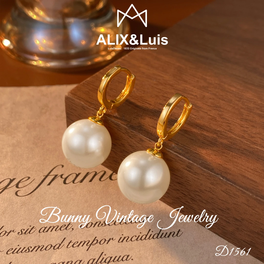 镀K金 D1561 法【告白气球】ALIX Luis 爱丽丝 耳环