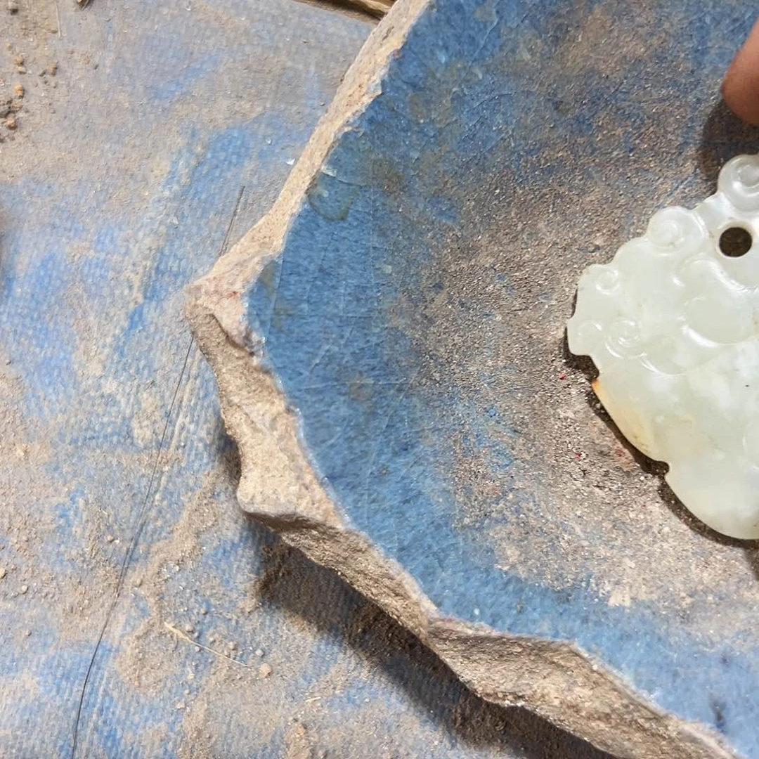 瓷片似**年五大名窑瓷器摆件瓷片