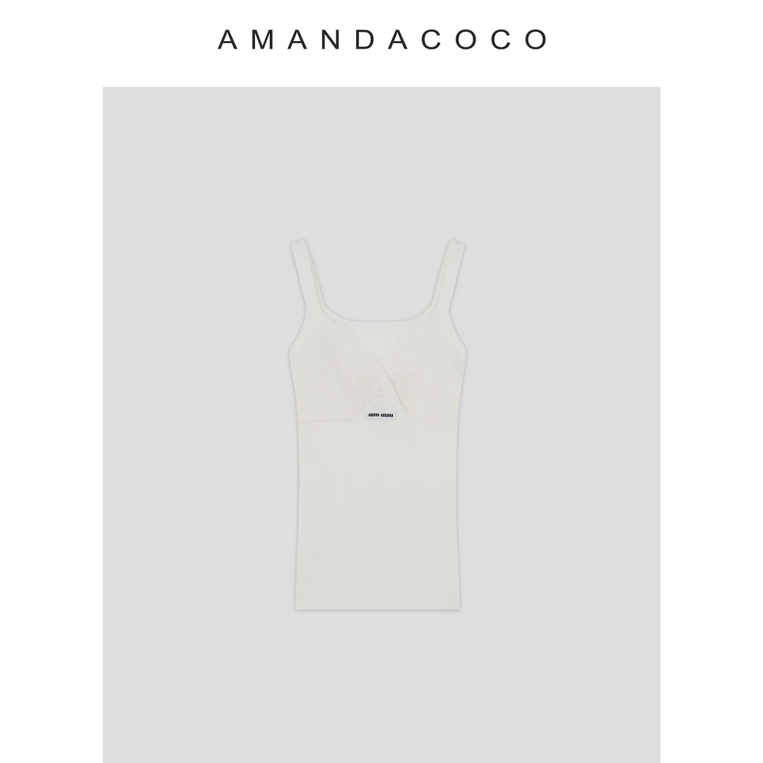 潇潇# 内搭自由～25秋季百搭修身v领基础显瘦针织内搭吊带