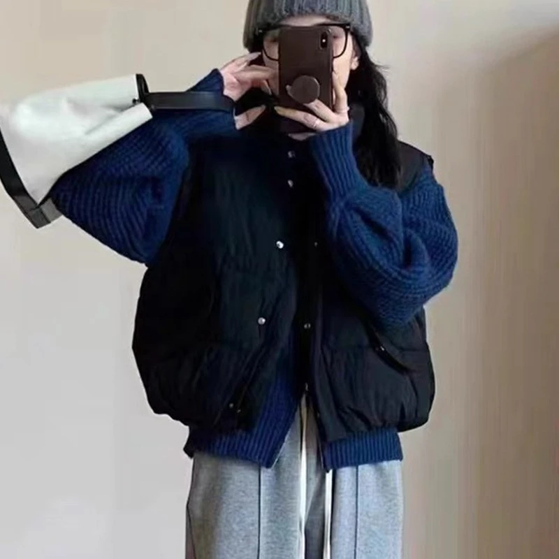 波司登极地联名羽绒马甲女款女士羽绒马甲鸭绒马夹短款无袖高级感