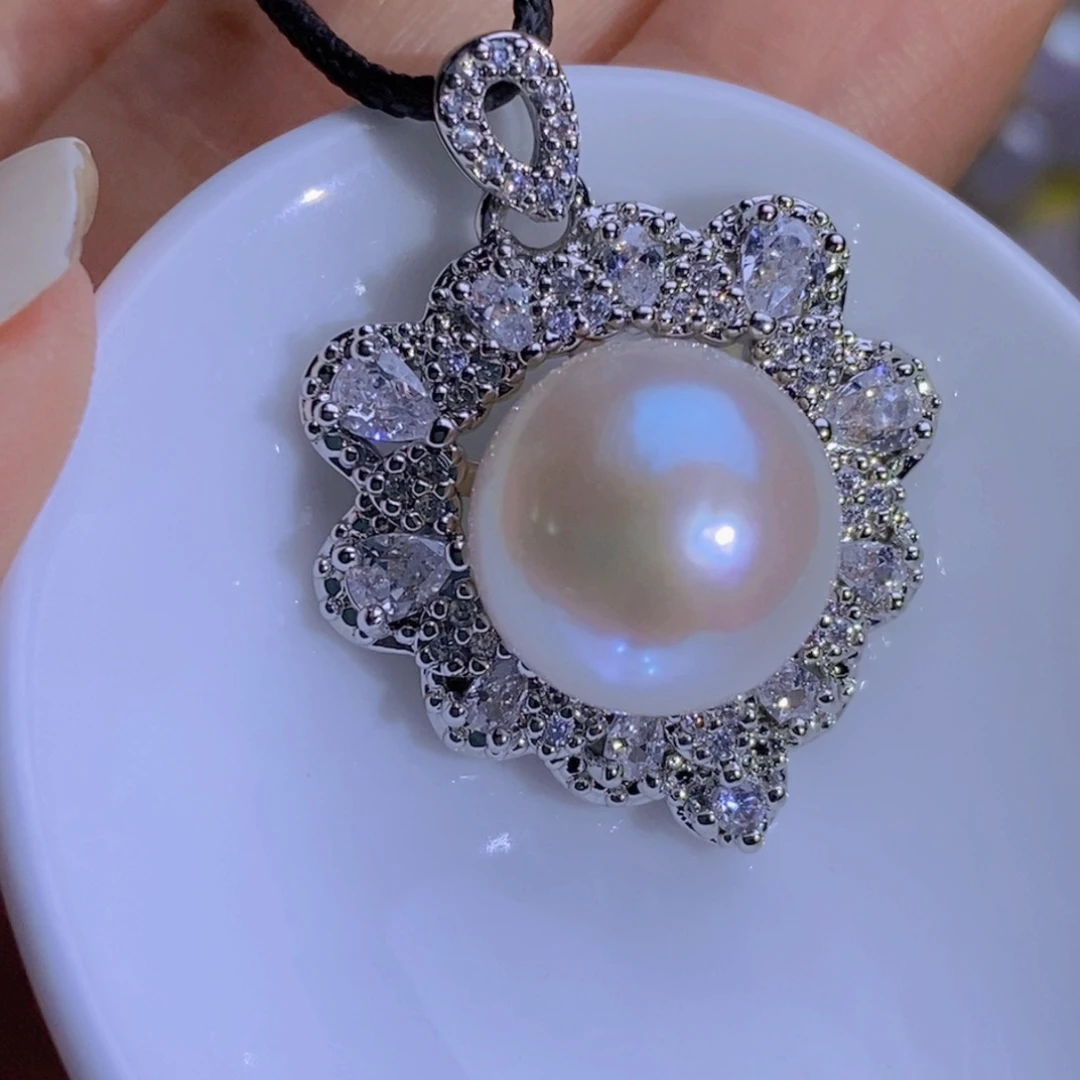 淡水珍珠天然淡水珍珠合金