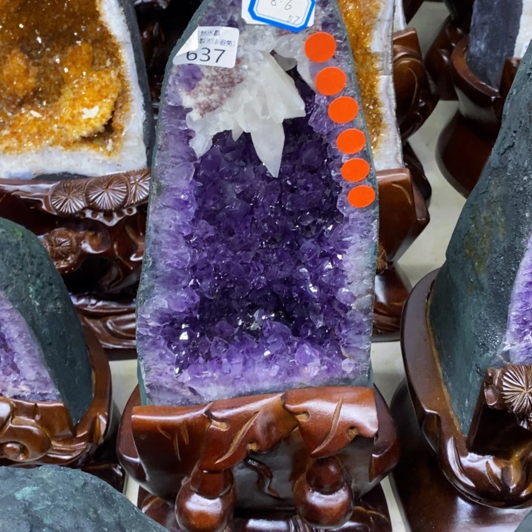 大型摆件（非配饰）未镶嵌紫晶小葛