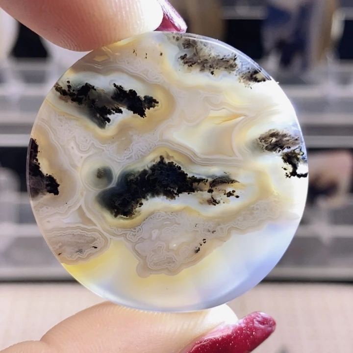 玛瑙/玉髓未镶嵌颈饰