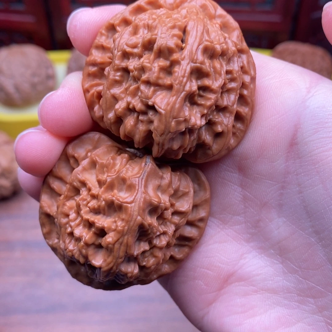 吊坠文玩核桃42三角白