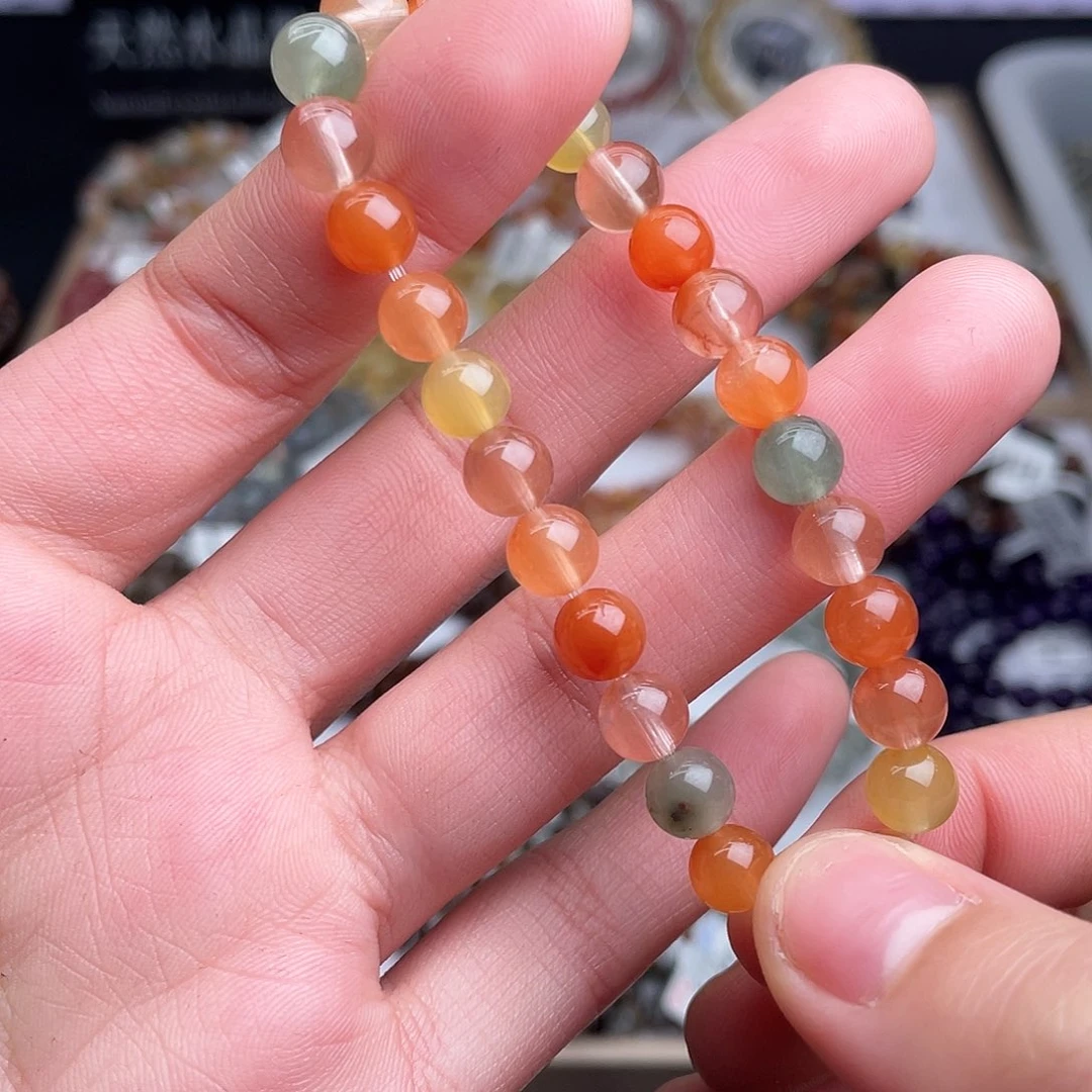 水晶手串未镶嵌天然