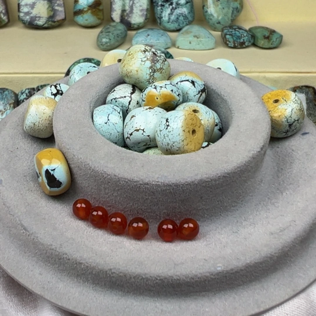 南红玛瑙配饰未镶嵌?*桃