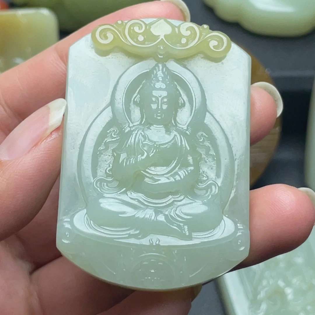 和田玉（糖玉）未镶嵌颈饰