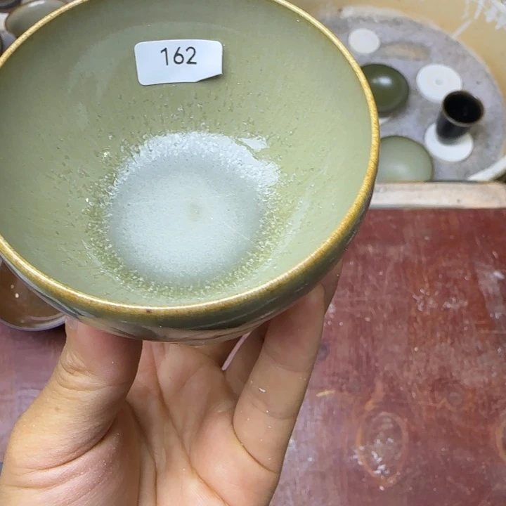 茶盏青钰龙窑茶具162