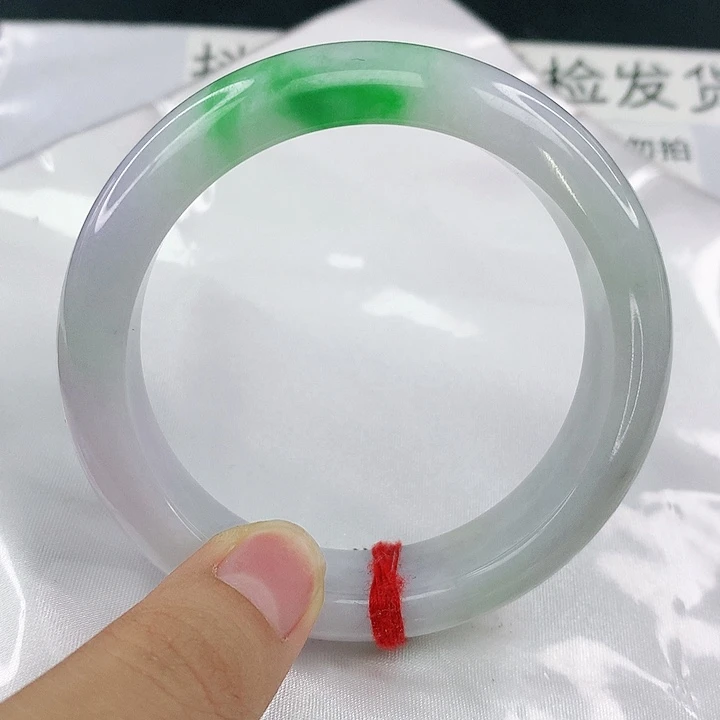 未镶嵌手镯翡翠圈56.6，0A022