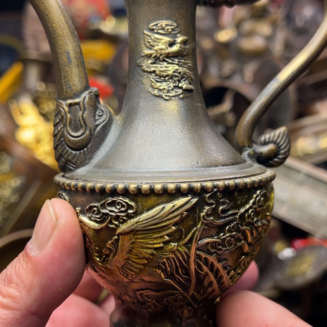 茶壶香炉铜器摆件