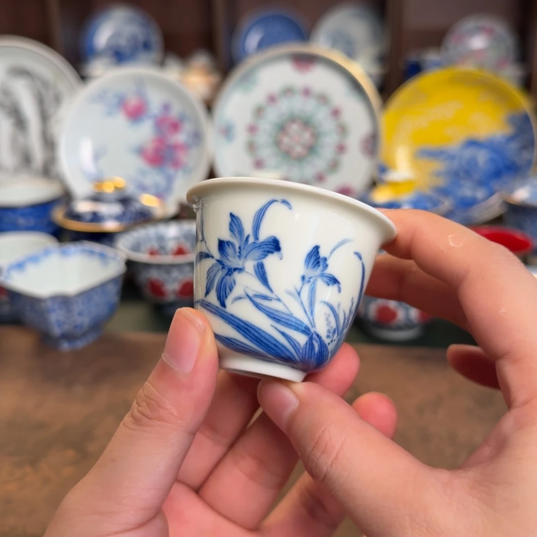 纯手工手绘陶瓷茶具