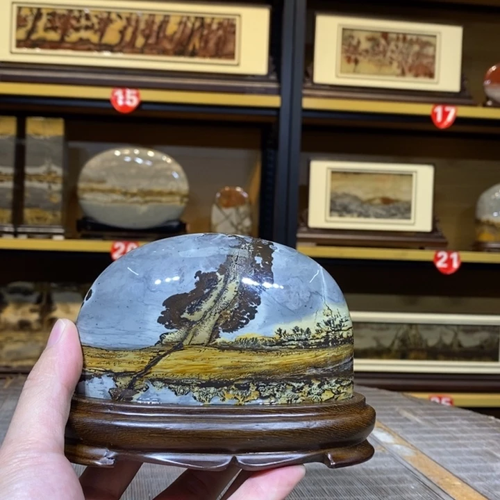 印石昌化石国画石