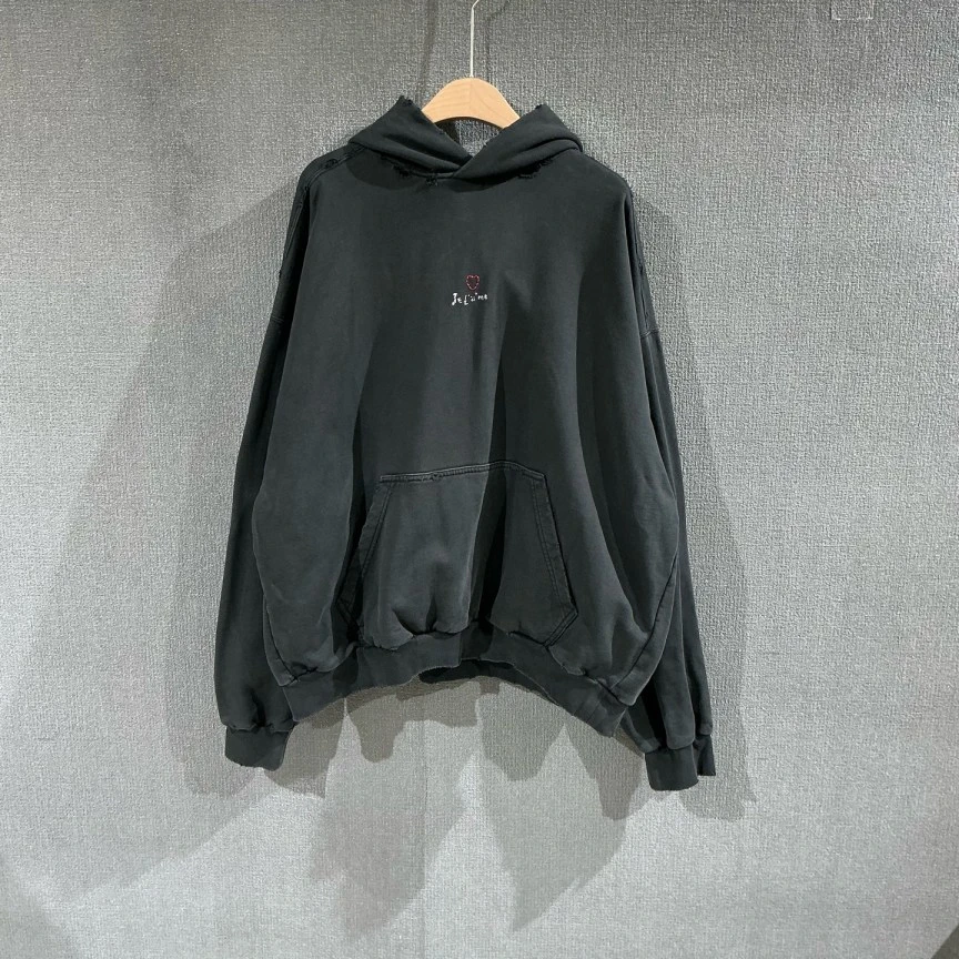 未使用 Balenciaga/巴黎世家 （pm）情人节限定帽衫卫衣 s码/1474