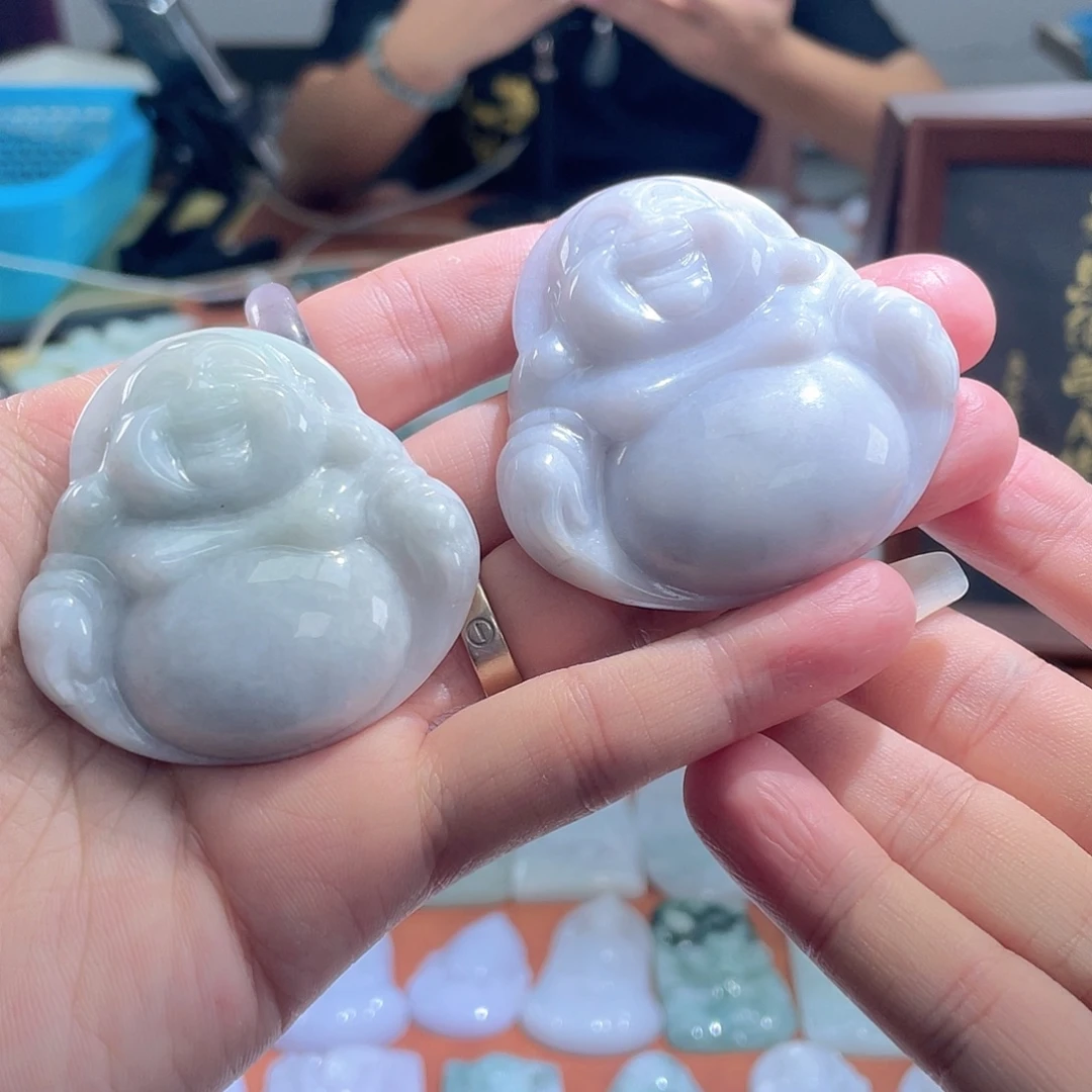 龙***客翡翠未镶嵌颈饰翡翠