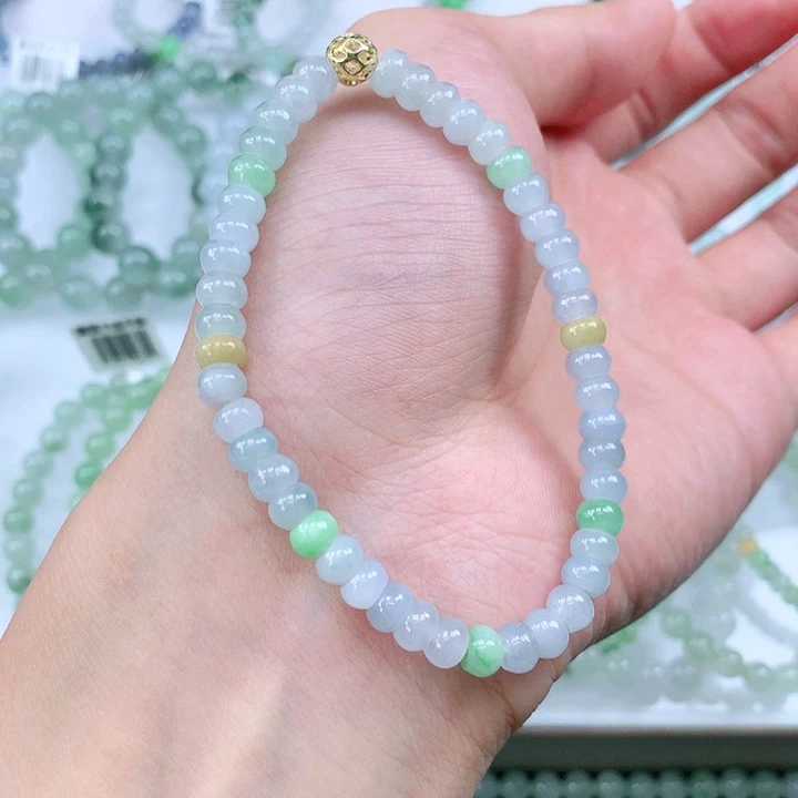 未镶嵌手链翡翠翡翠