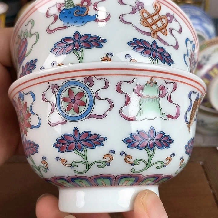 景德镇陶瓷藏式茶碗