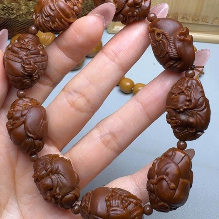 手串/手链橄榄核财神