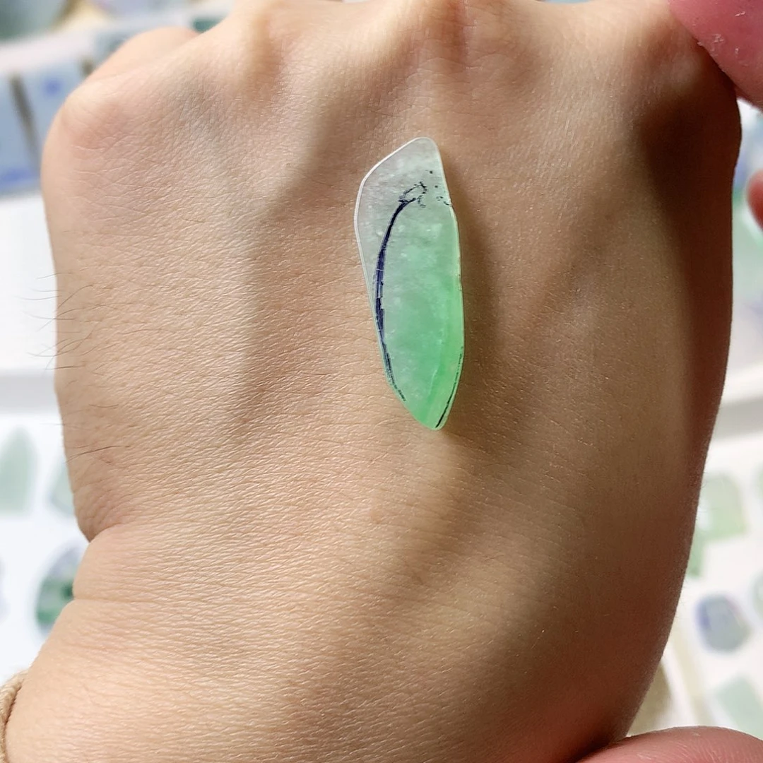 定制翡翠未镶嵌定制小福瓜不包工