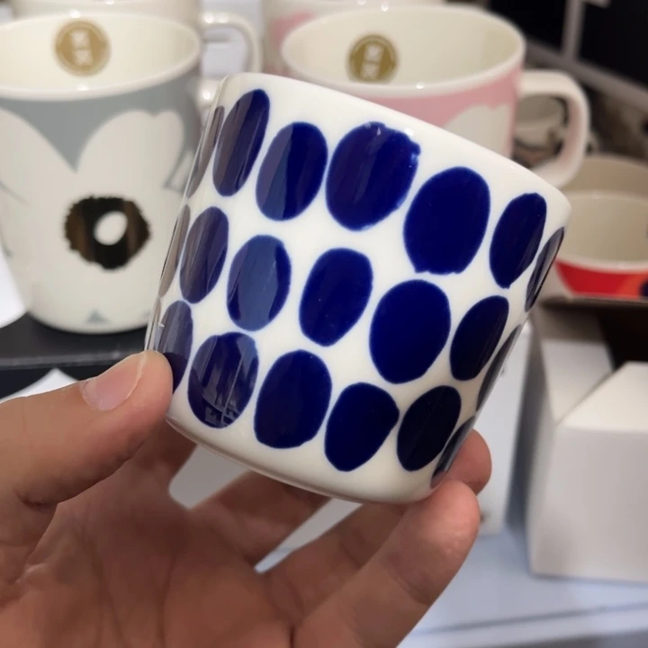 marimekko芬兰航空限定蓝石头200ml手握