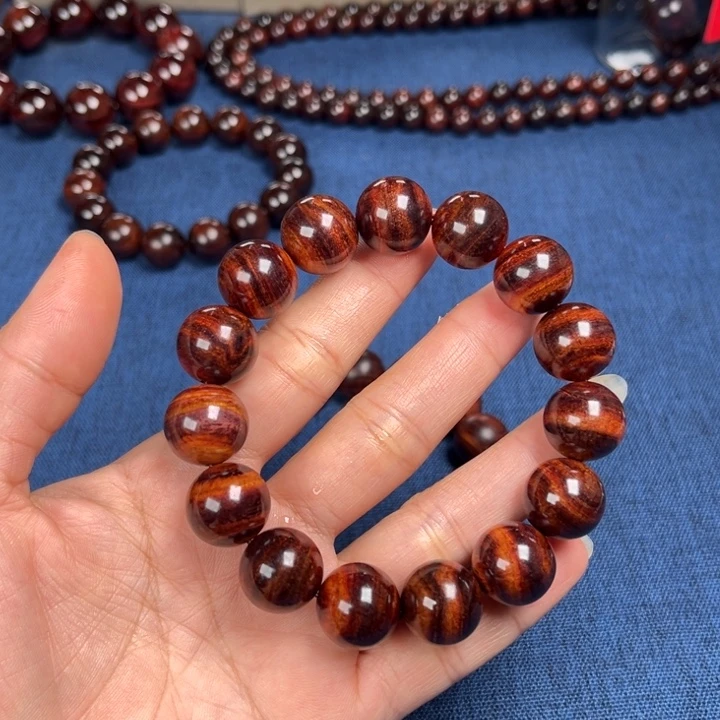 黄花梨/降香黄檀手串/手链黄花梨