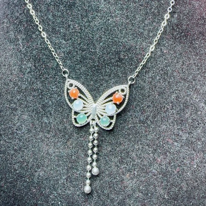 翡翠未镶嵌颈饰天然A货39