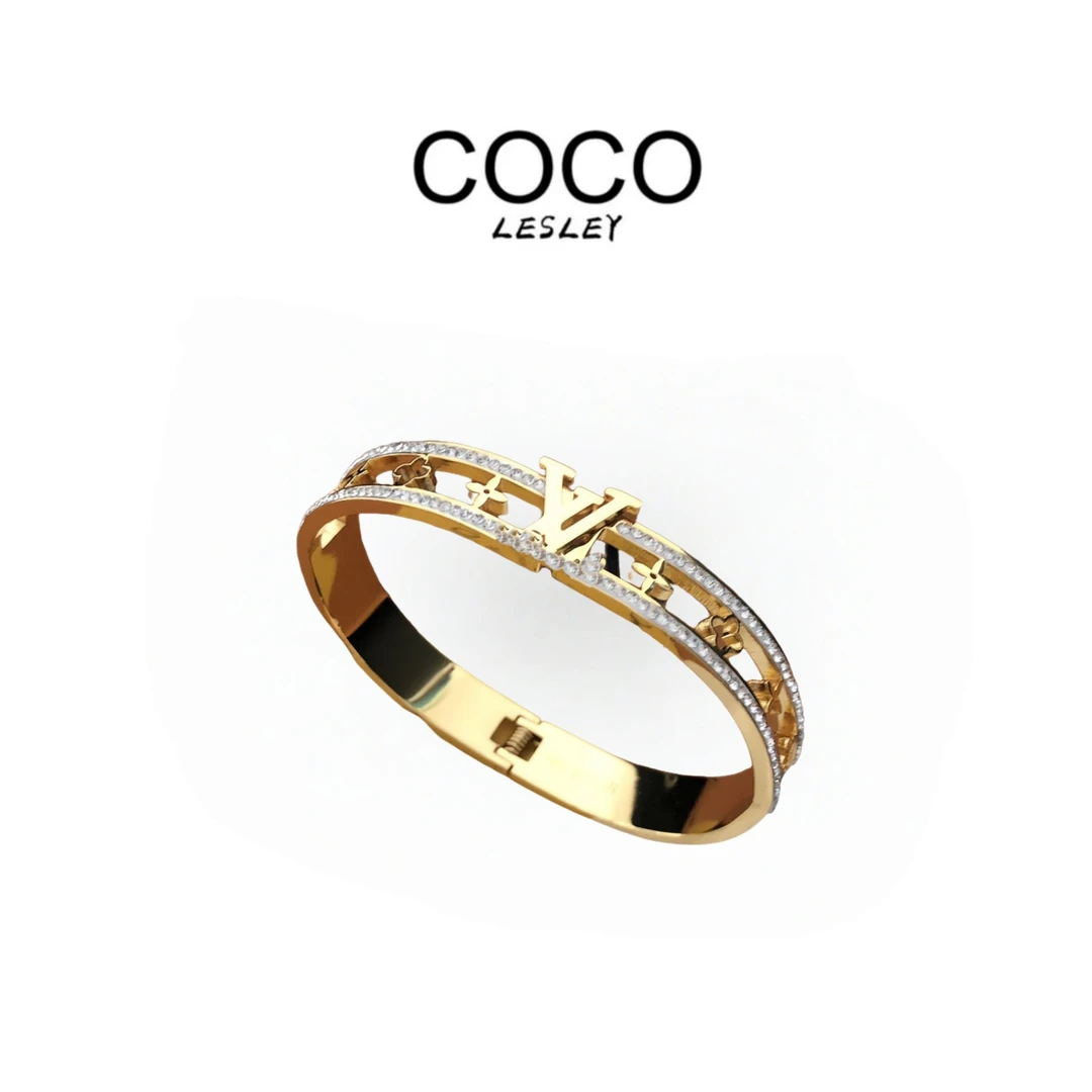 钛钢手镯 【COCO LESLEY】新款轻奢设计款时尚百搭手镯S32