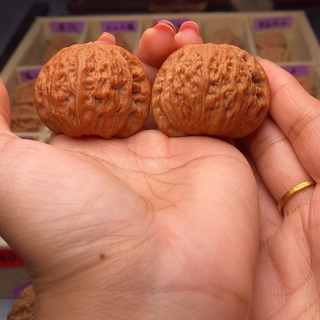 文玩核桃把件铁锤42