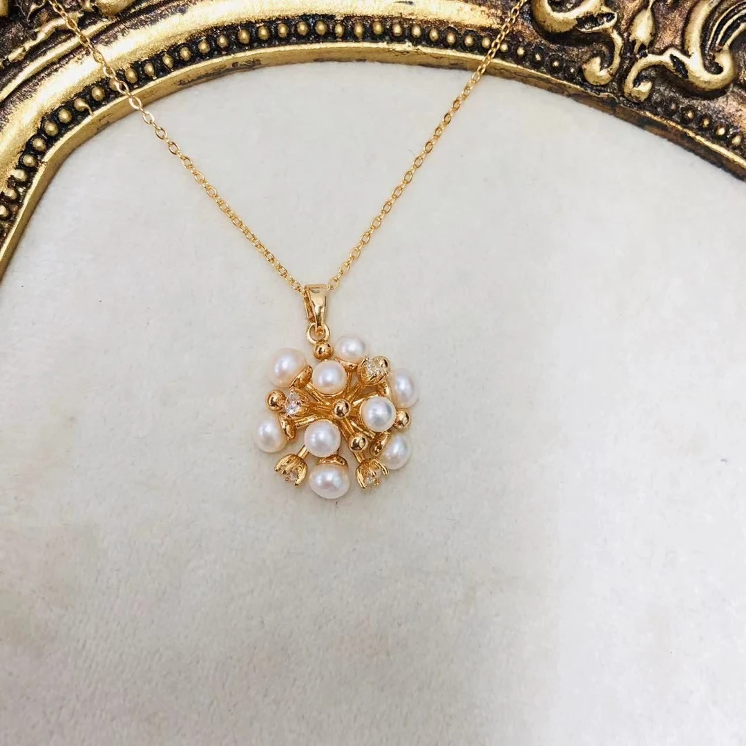 天然淡水珍珠项链 XL3290