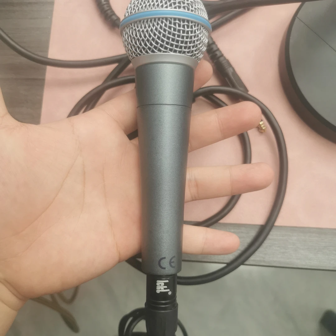 9新 icon/艾肯 舒尔beta58a有线麦克风