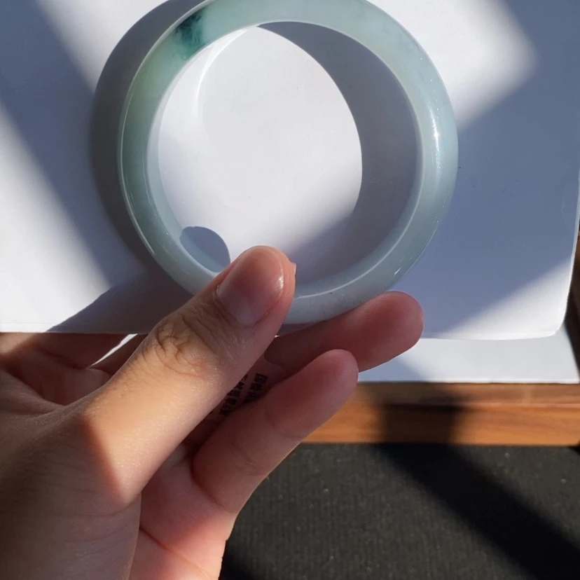 【闪购商品】翡翠手镯未镶嵌2蓝底蓝花