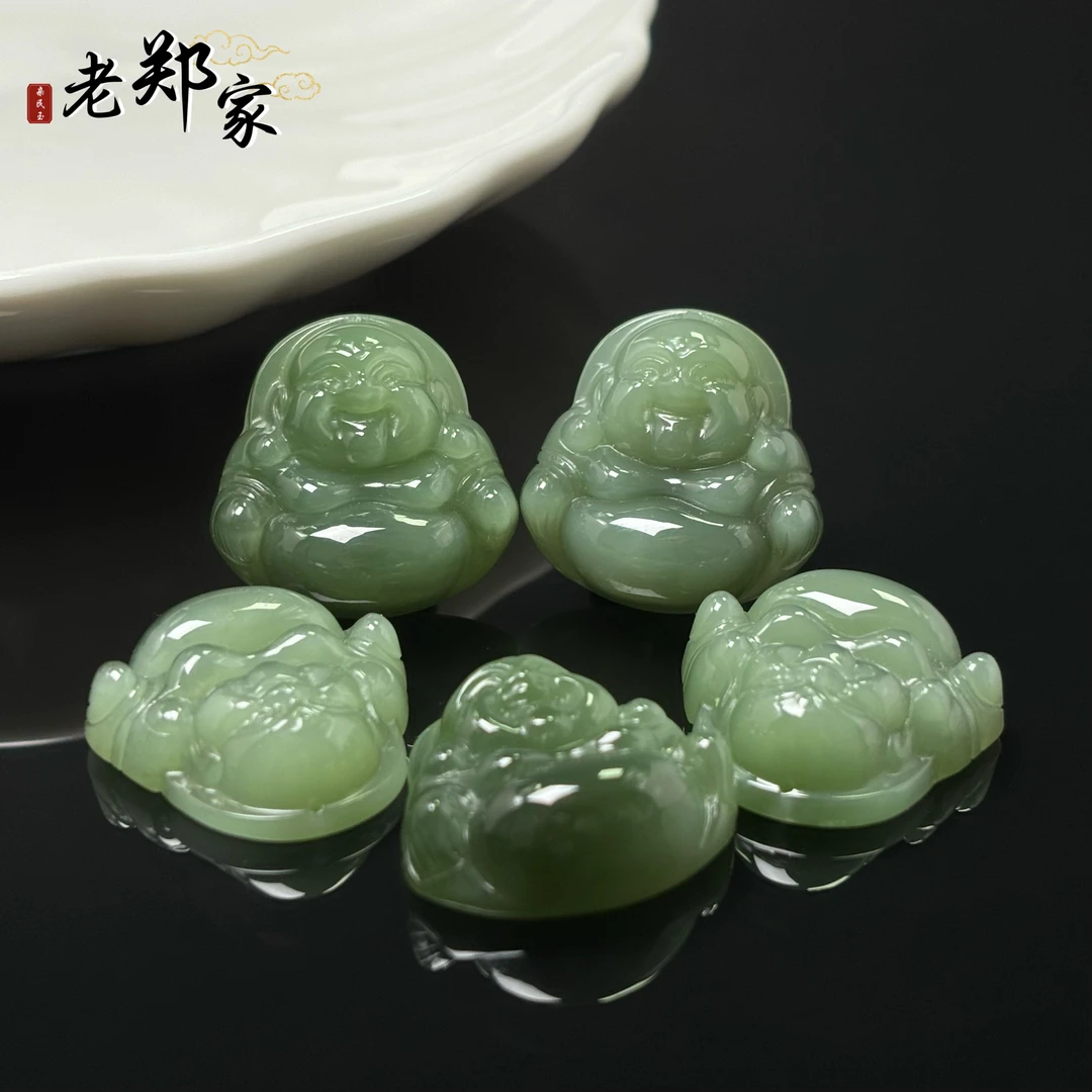 【老郑家】和田玉佛公挂件（多样性发一件）471