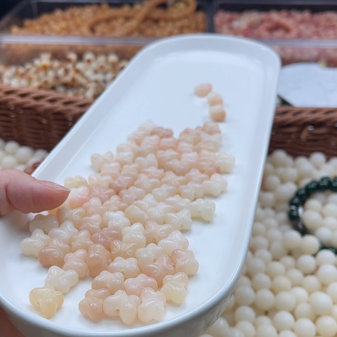 白玉菩提吊坠z瑕12mm/20颗