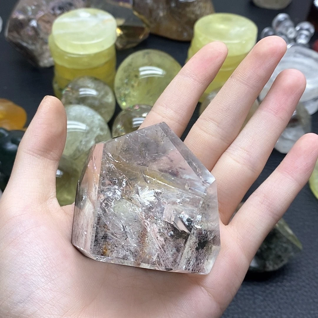 @***倩未镶嵌珠宝半成品水晶175水晶石