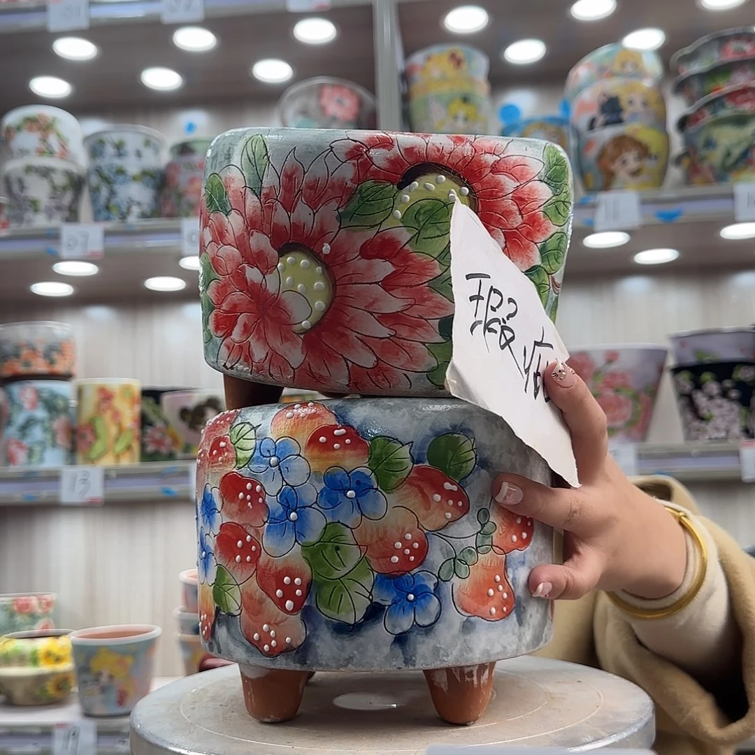 紫砂花盆瑕疵瑕疵065