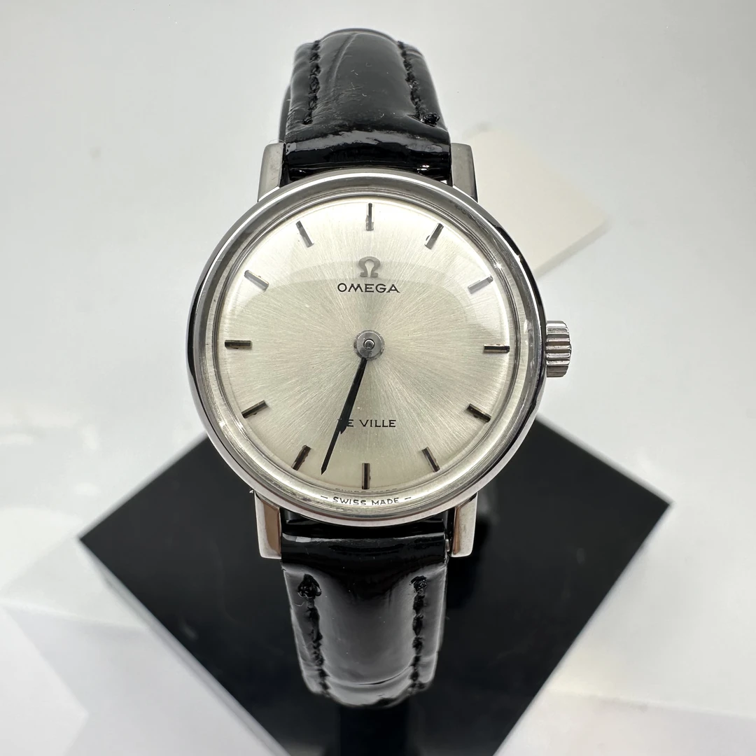 95新 Omega/欧米茄 碟飞系列/女表/机械/21mm/单表/5732