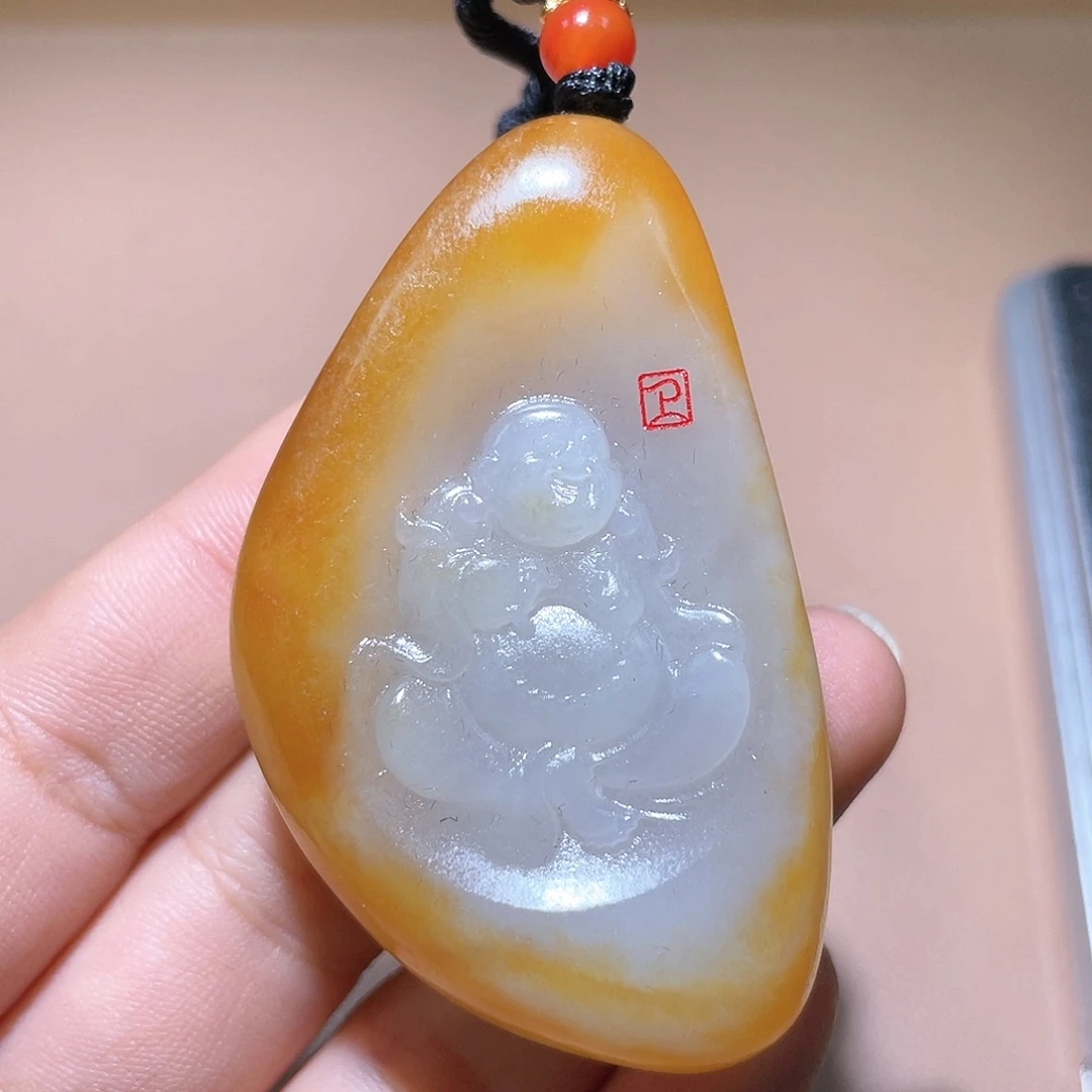 和田玉颈饰未镶嵌A7