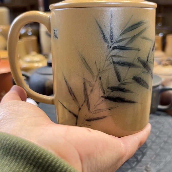 建水紫陶办公杯