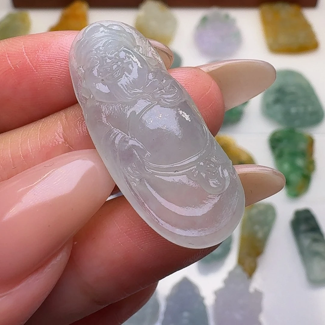 定制翡翠未镶嵌毛货