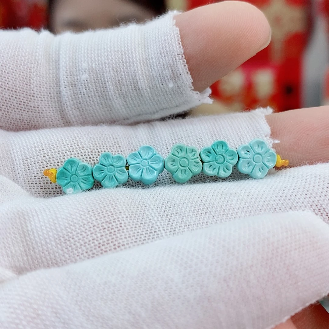 未镶嵌绿松石珠宝奇石