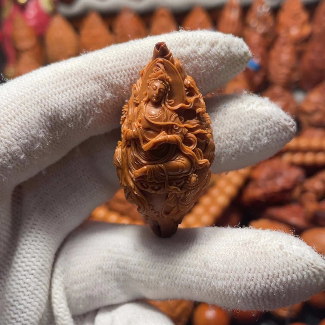 【闪购商品】橄榄核手串/手链软*，风景普贤