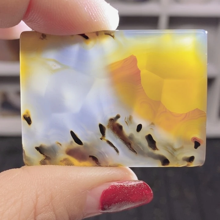 玛瑙/玉髓未镶嵌颈饰