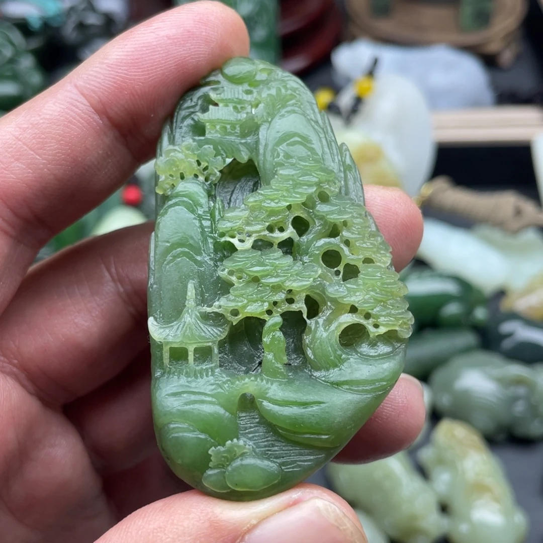 馨***香和田玉未镶嵌颈饰