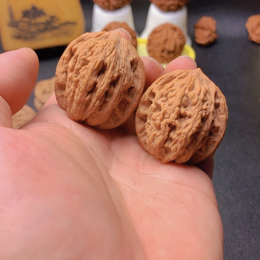 把件文玩核桃虎头